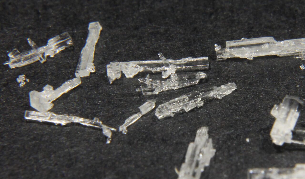 Translucent Halite Synthetic Fluorescent Halite - The Fluorescent Mineral Society