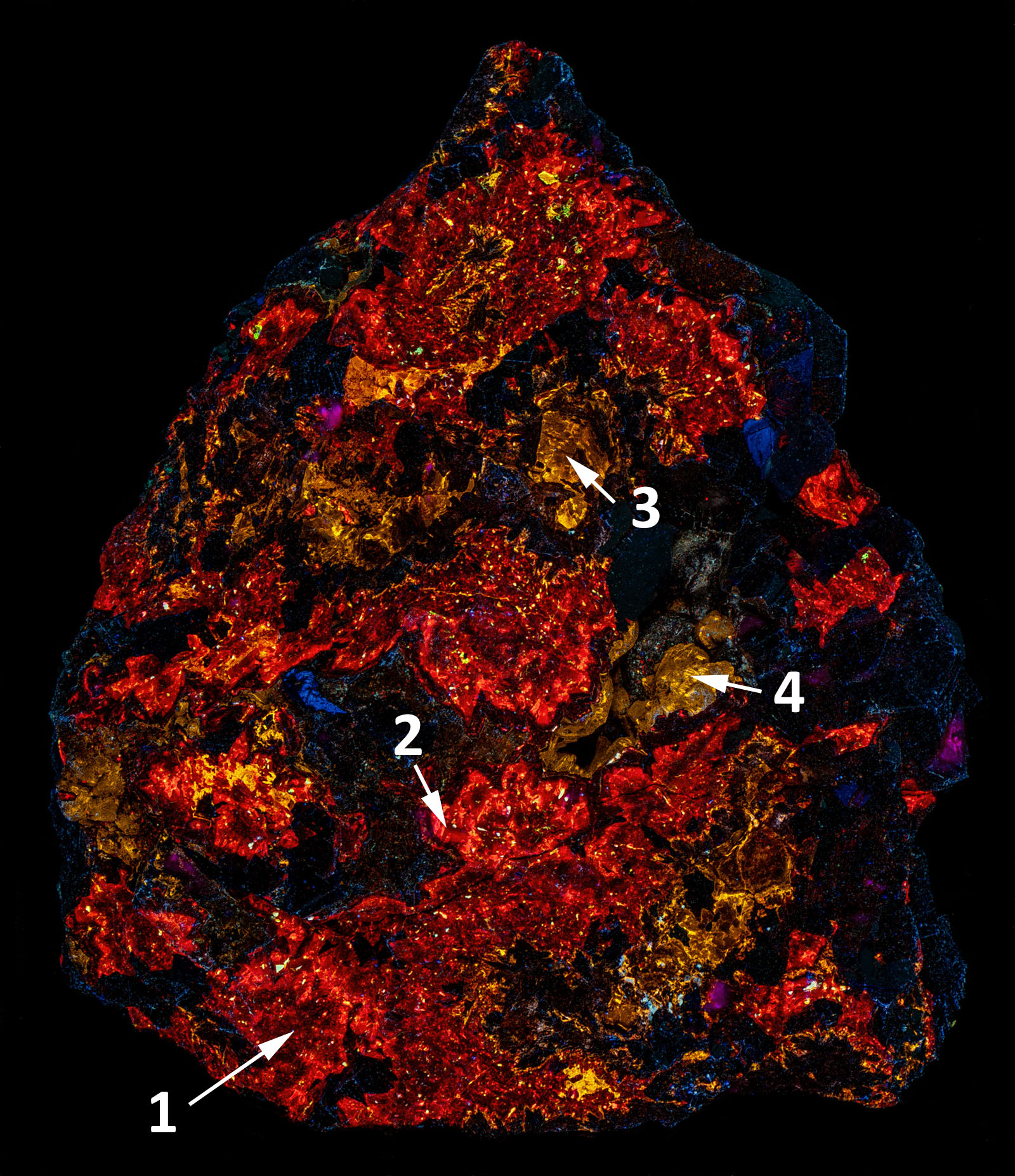 Location of emission measurements