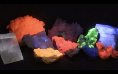 Fluorescent Calcites from my collection Show under UV MW-LW-SW-NL.